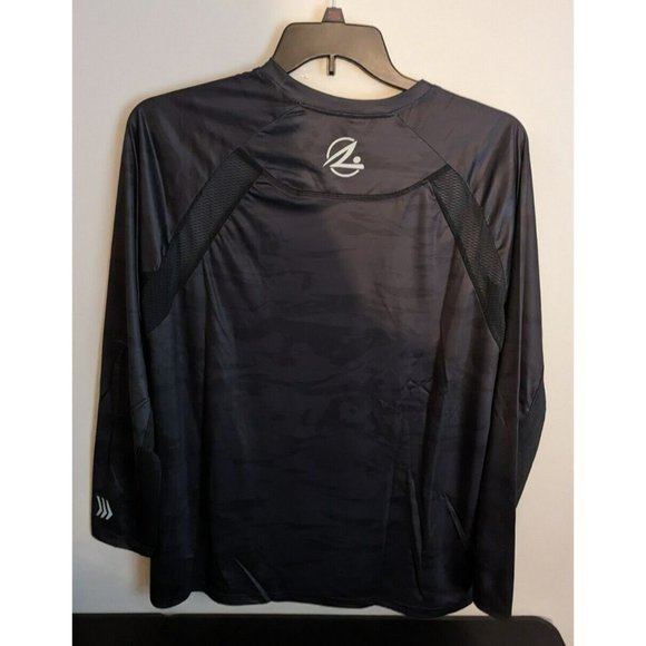 Gillz Mens LS UV Tournament Series V2 Black Camo L/S Fishing Shirt Sz Medium - Picture 2 of 4
